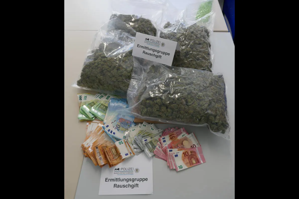 Mannheim – Sicherstellung von 3,5 Kilogramm Marihuana