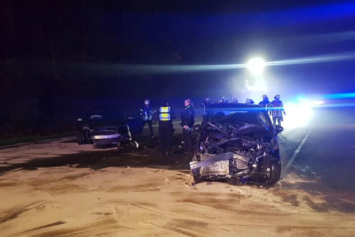 Schermbeck - Schwerer Verkehrsunfall auf der Weseler Straße 