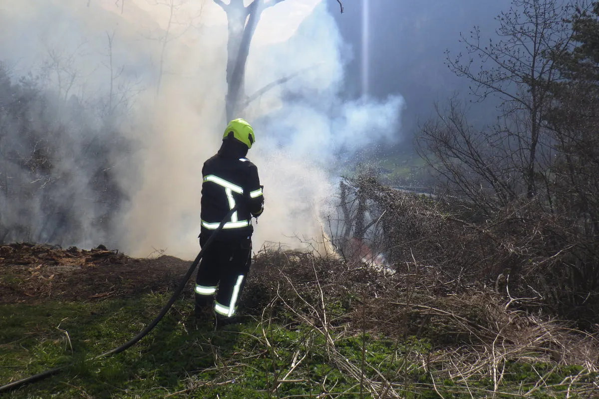 Silenen UR – Brand in Gartendeponie
