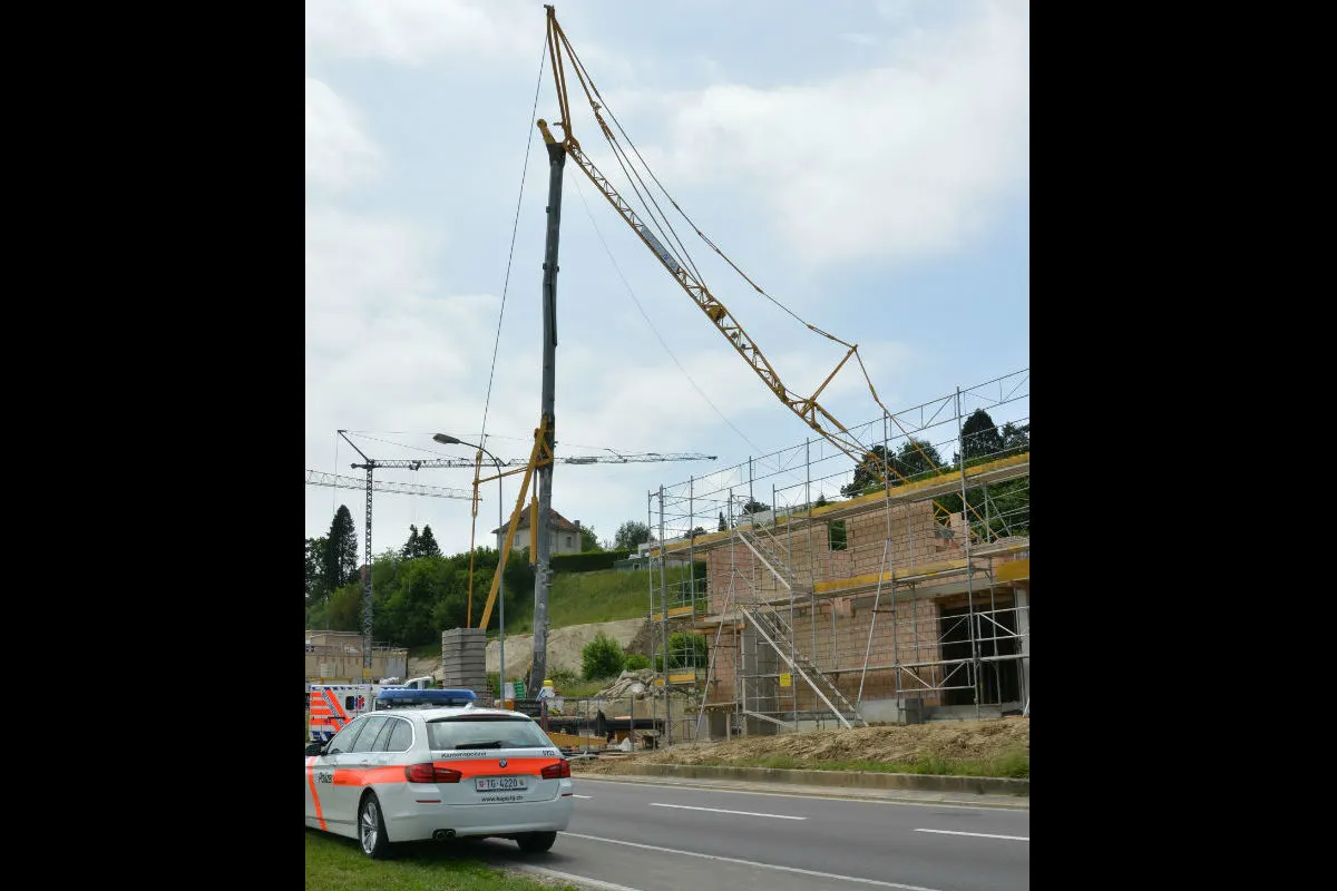 Ermatingen TG - Arbeiter tödlich verunfallt