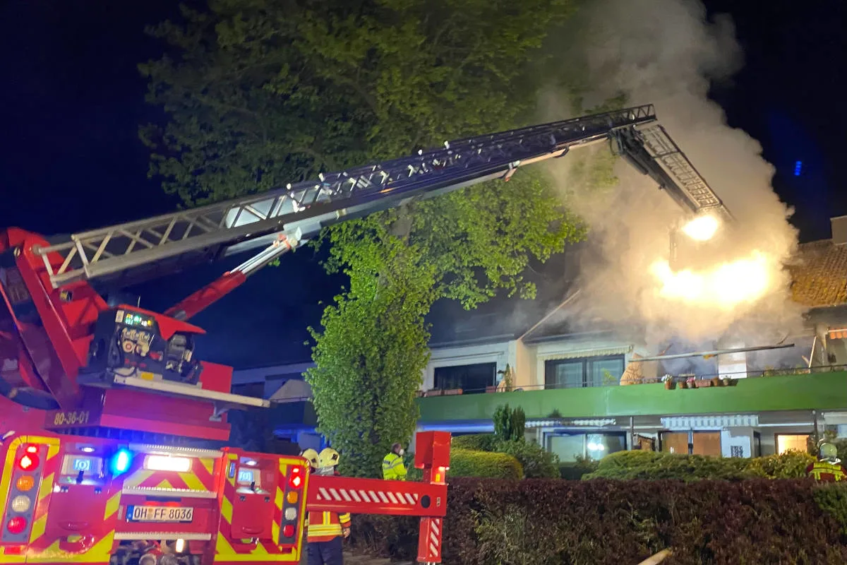 Lensahn – Wohnungsbrand mit schwer verletzter Person