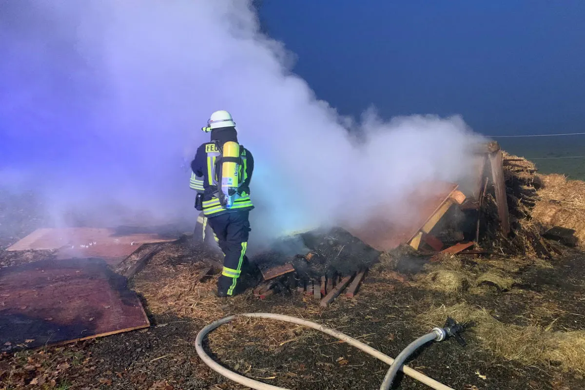 Sittensen - Unrat in Brand geraten