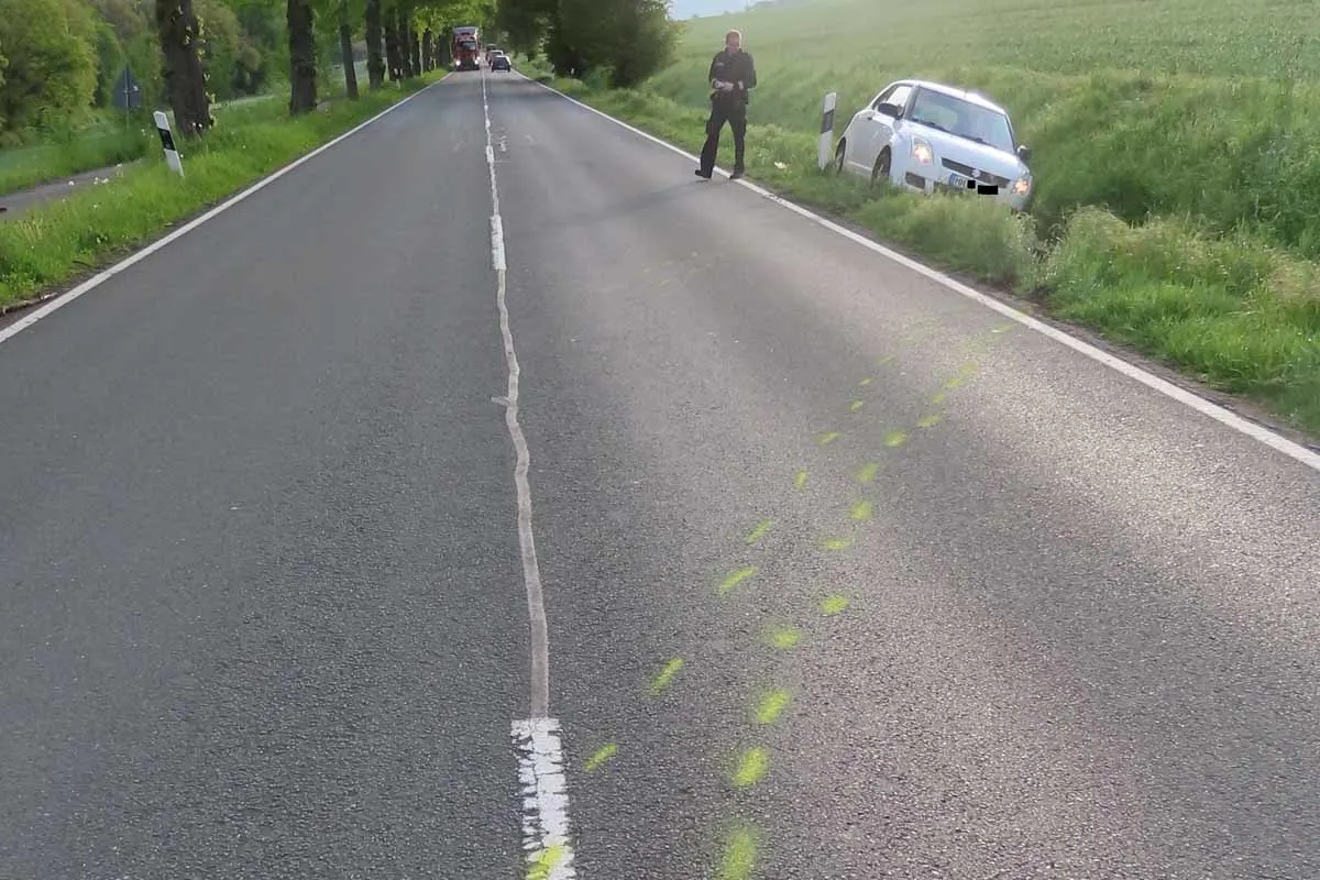 Bad Pyrmont - Sekundenschlaf verursacht Unfall