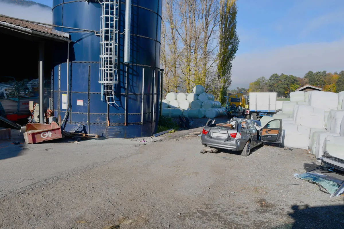 Chur GR – Zwei verletzte Personen nach schwerem Selbstunfall