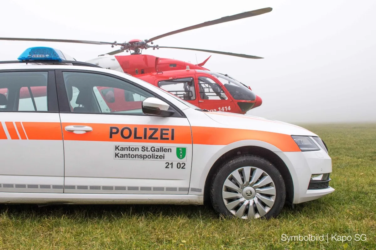 Rapperswil-Jona SG – Zuschauer stürzt in die Tiefe und verletzt sich