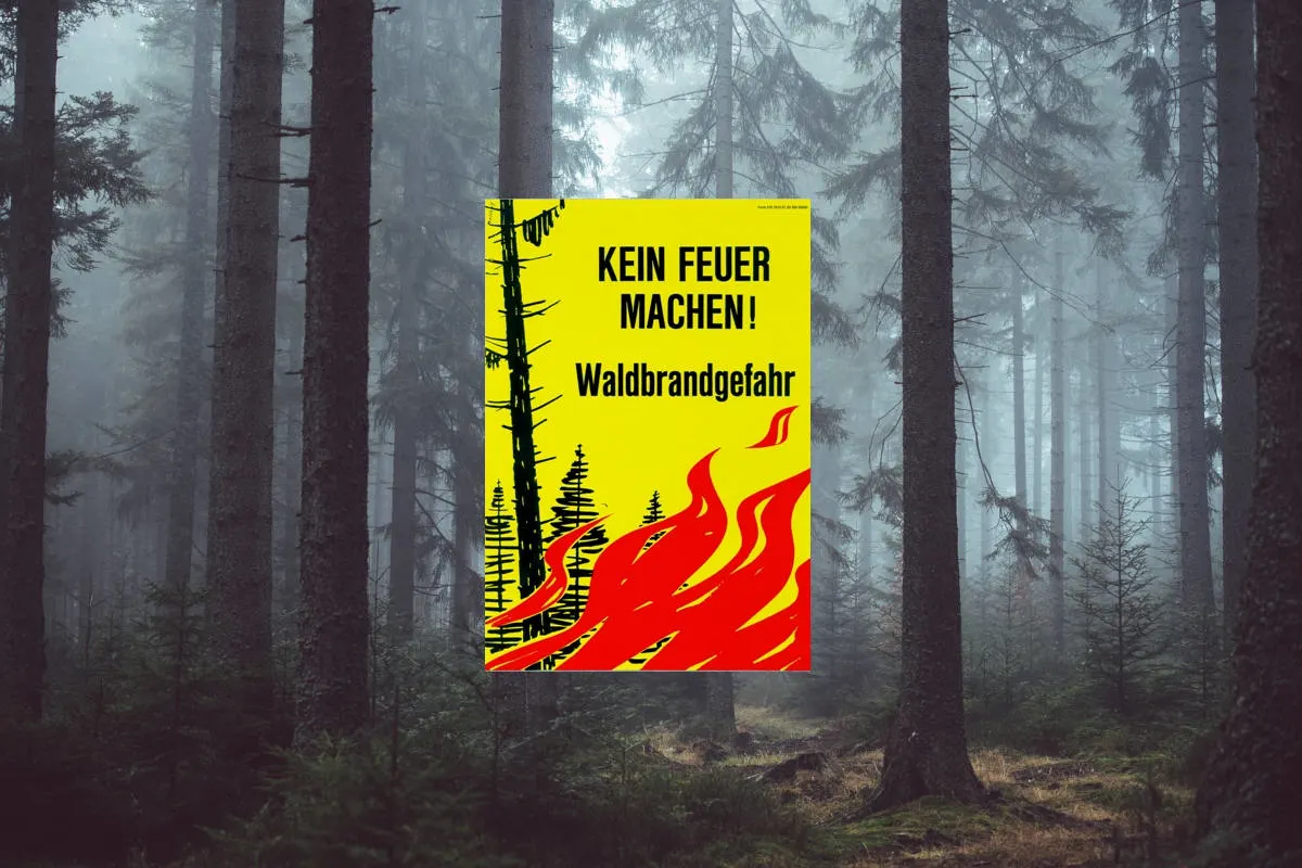 Erhebliche Brandgefahr – Amt warnt vor unvorsichtigem Feuergebrauch