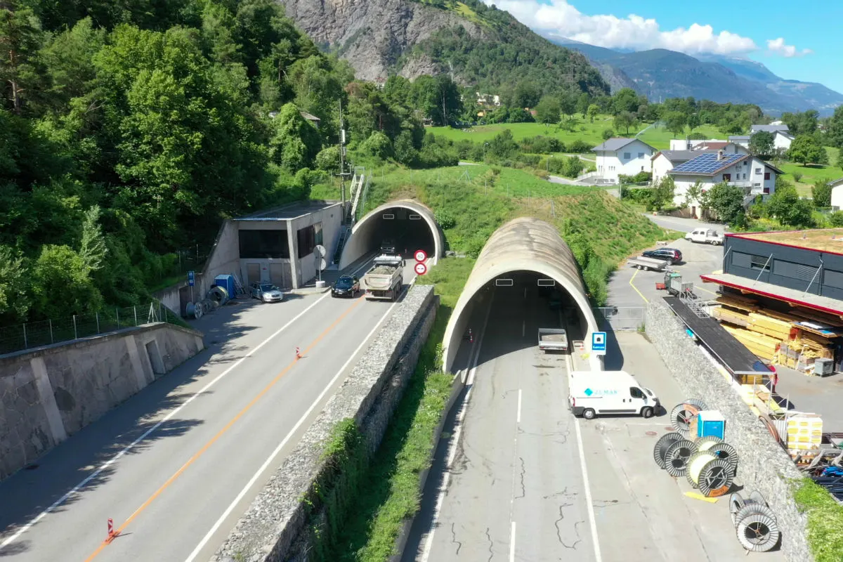 A9 - Mehrere Sperrungen im Gamsentunnel