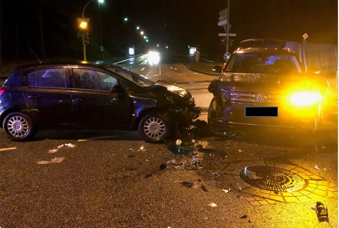 Kaiserslautern – Vorfahrt nicht beachtet und Unfall verursacht