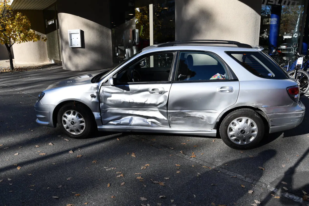 Chur GR – Kollision zwischen zwei Personenwagen