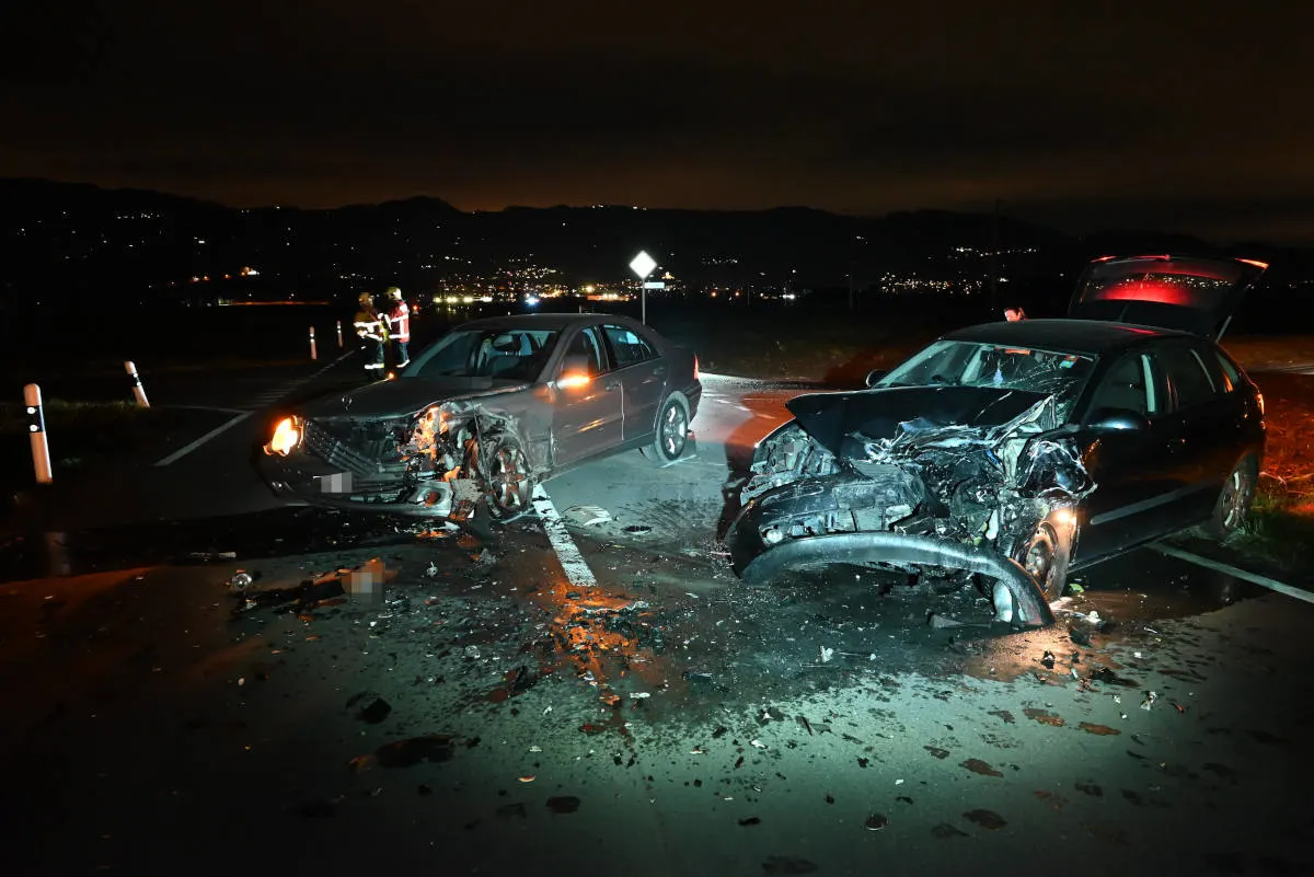 Altstätten SG – Unfall beim Abbiegen