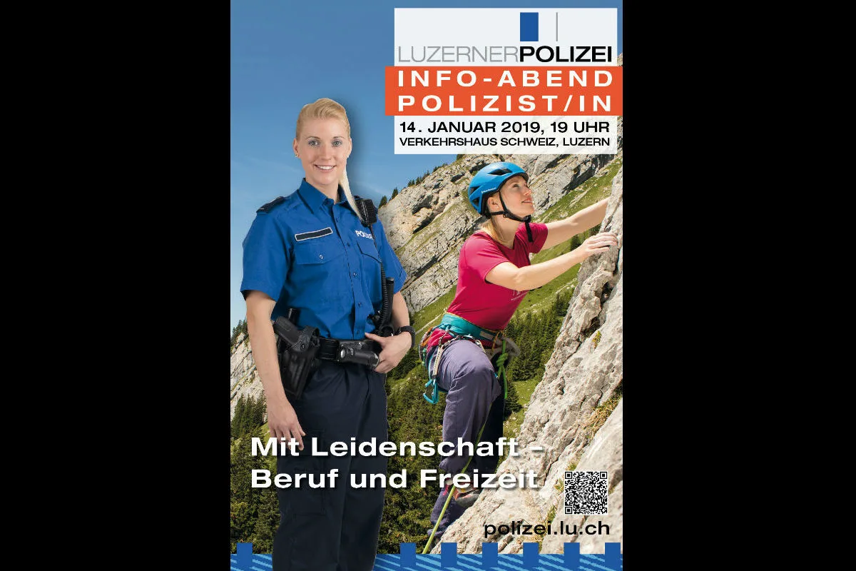 Luzern LU - Luzerner Polizei stellt Polizeiberuf vor