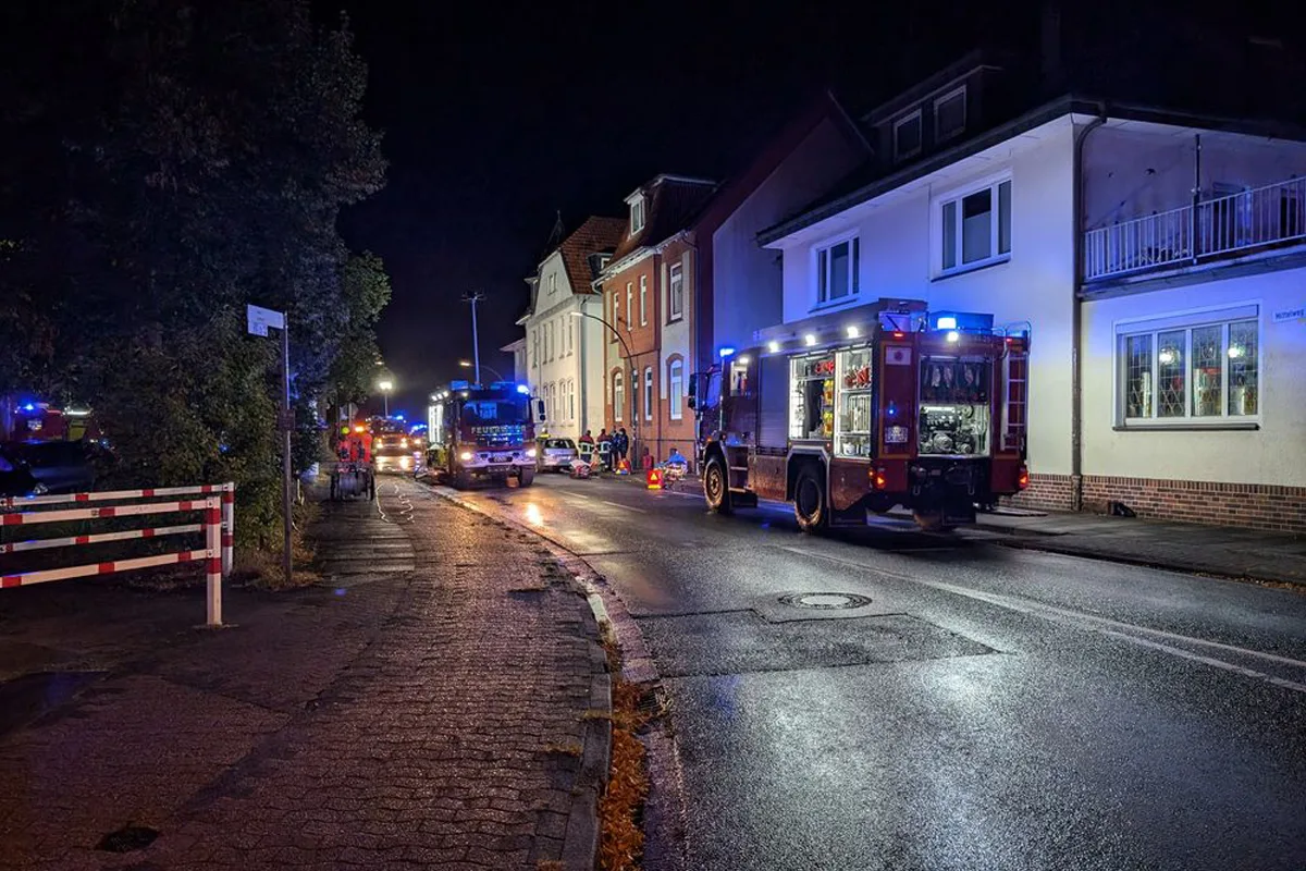Rotenburg NI – Mehrere Personen bei Kellerbrand gerettet