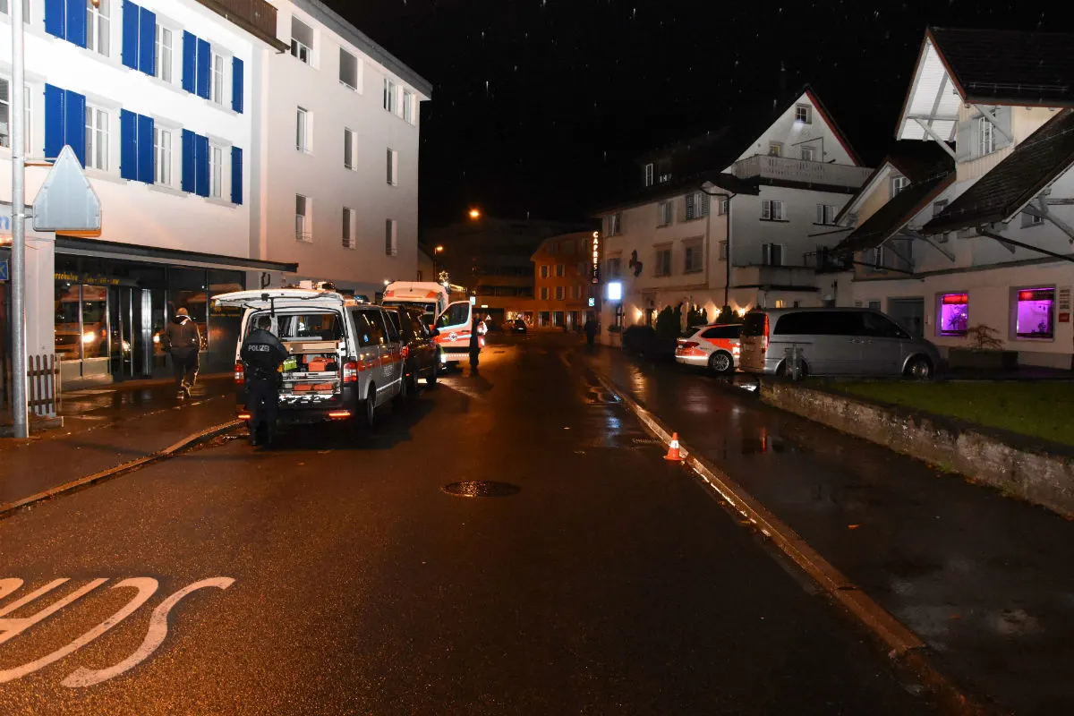 Rheineck SG - Fussgängerin von Auto erfasst
