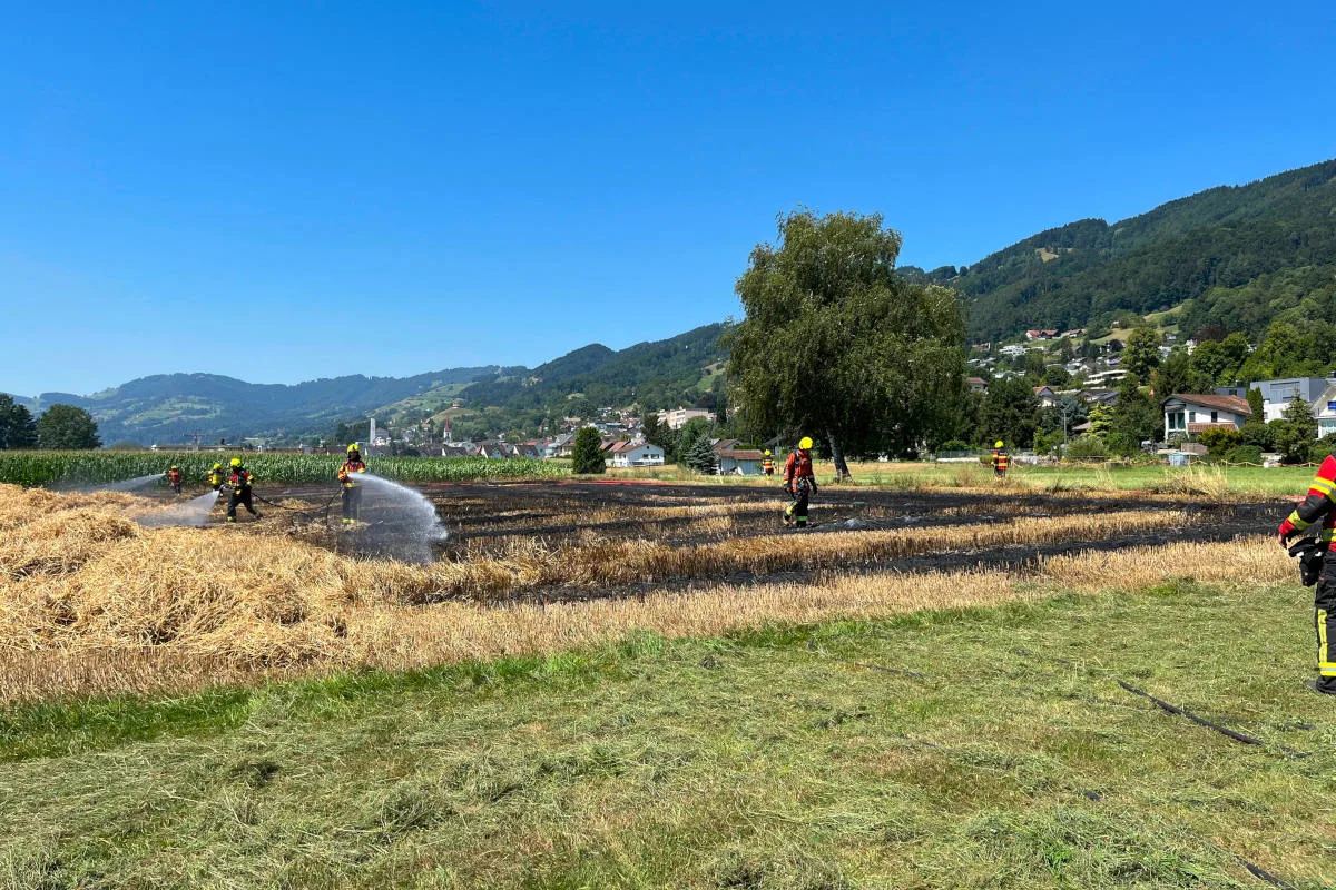 Balgach SG – Zeugenaufrufe nach fahrlässiger Brandstiftung