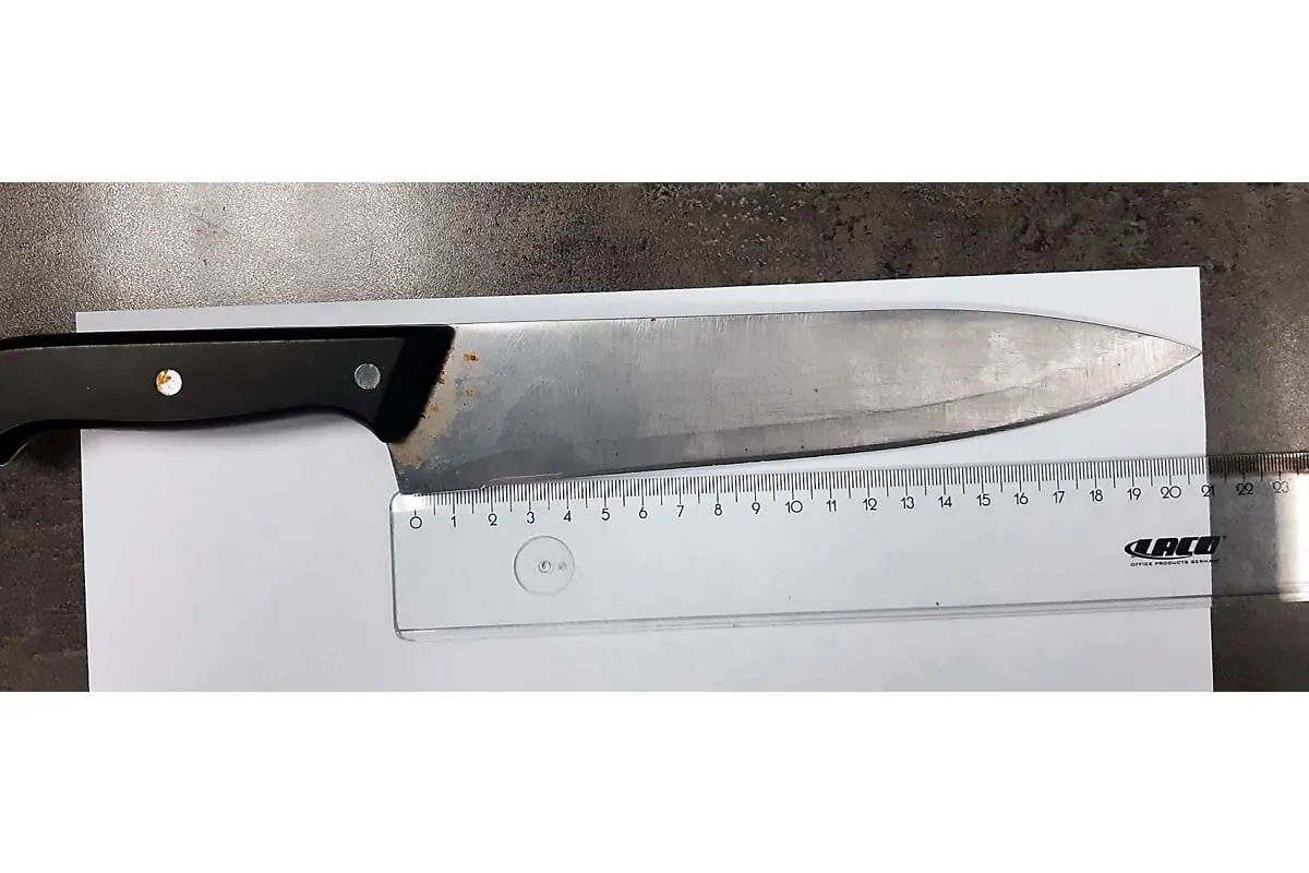 Essen - 40-Jähriger bedroht Bahnmitarbeiter mit 20 cm langen Küchenmesser - Bundespolizisten drohen Schusswaffen an