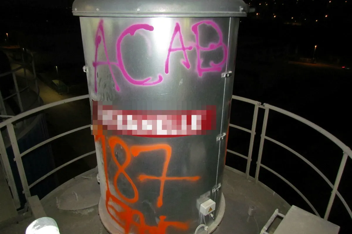 Münchwilen AG - Sprayer angehalten