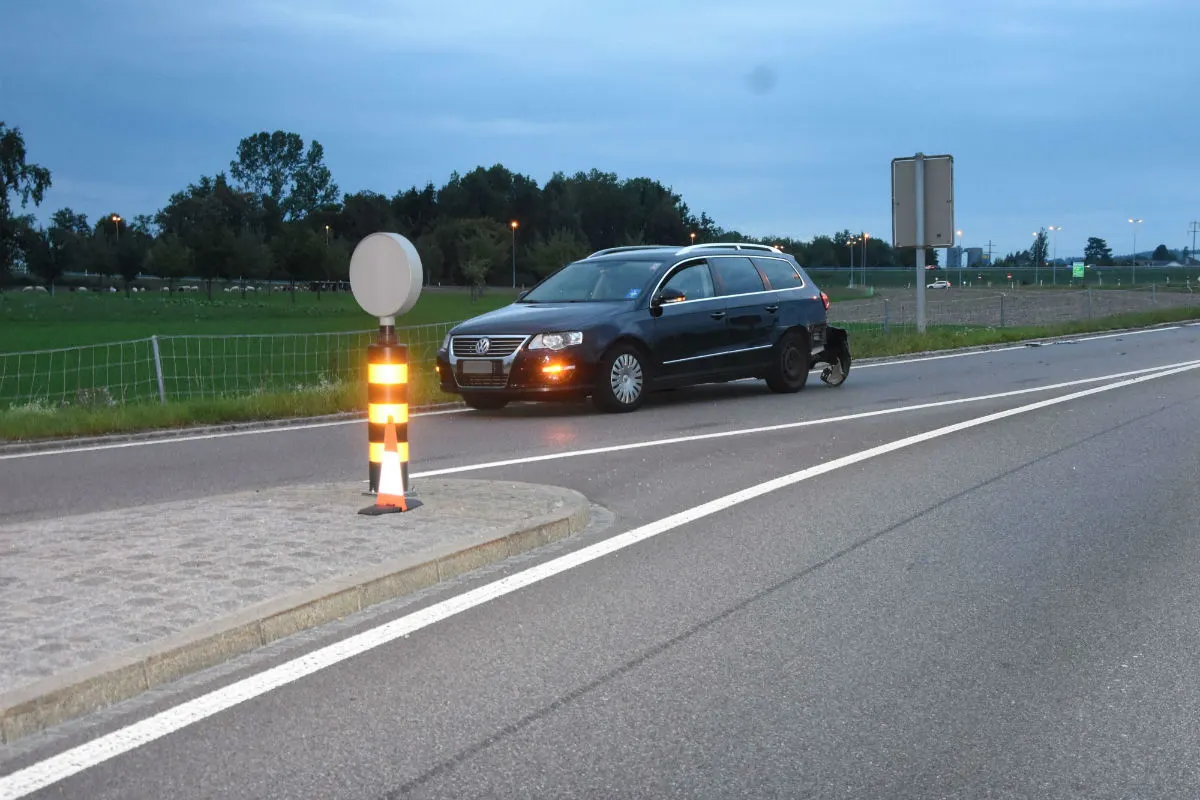 Gossau SG - Mit Auto kollidiert und weitergefahren - Zeugenaufruf