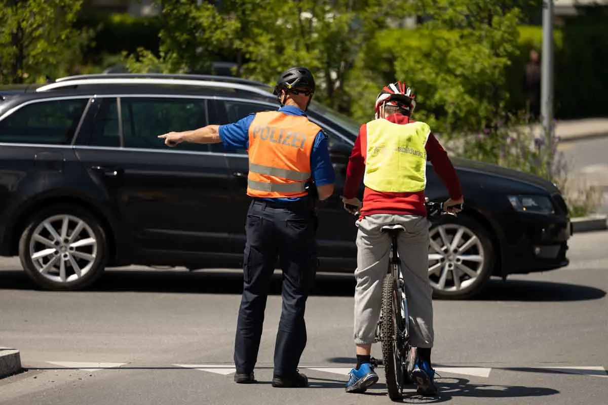 Chur GR - Praktische Fahrradausbildung auf Churer Strassen