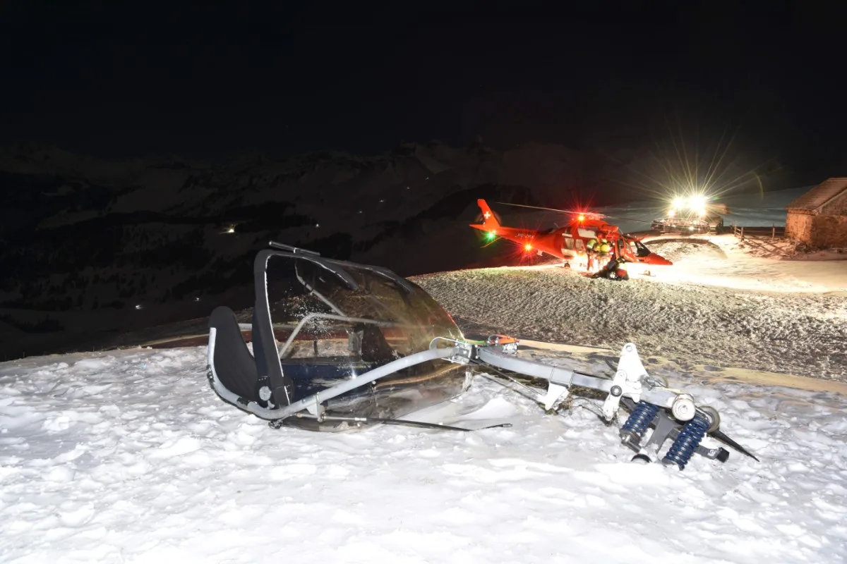 Stoos SZ -  Sessel fiel 10 Meter in die Tiefe! Zwei Personen lebensbedrohlich verletzt