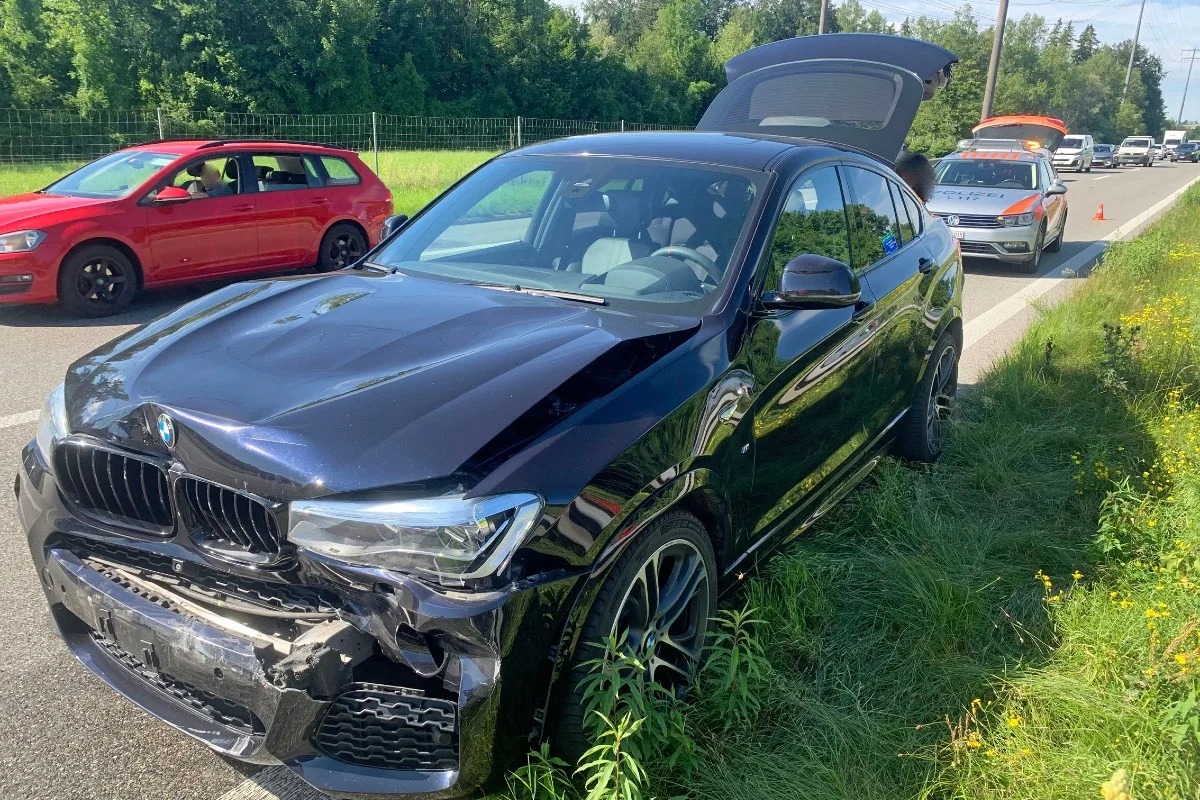 Buchrain LU - Unfälle auf der Autobahn A14 sorgen für erheblichen Rückstau