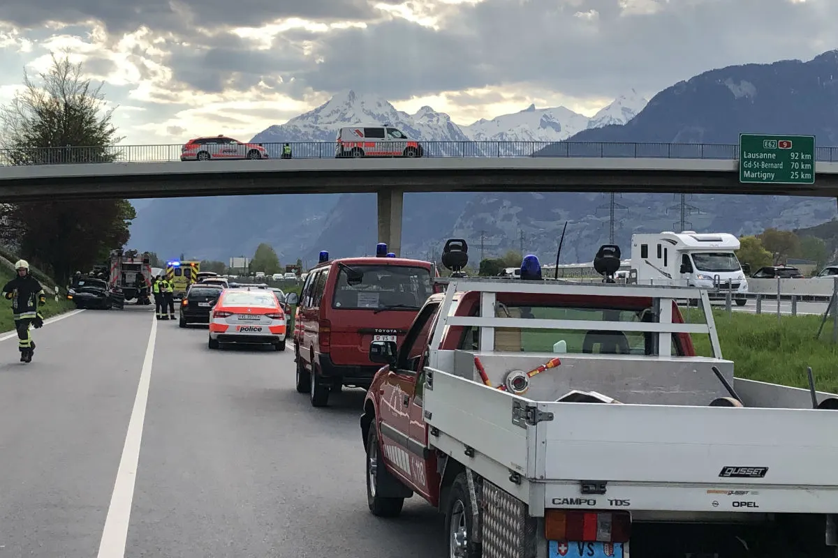 Sitten VS - Schwerer Verkehrsunfall – eine Person tot - Zeugenaufruf