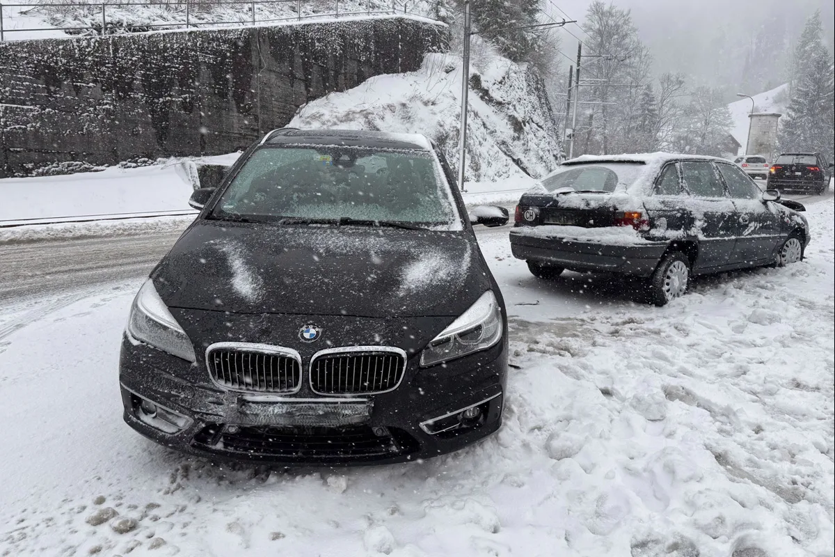 Appenzell Ausserrhoden – Fünf Unfälle auf winterlichen Strassen 