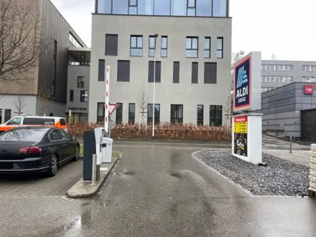 Stadt St. Gallen: Ausfahrtsschranke versucht zu umfahren
