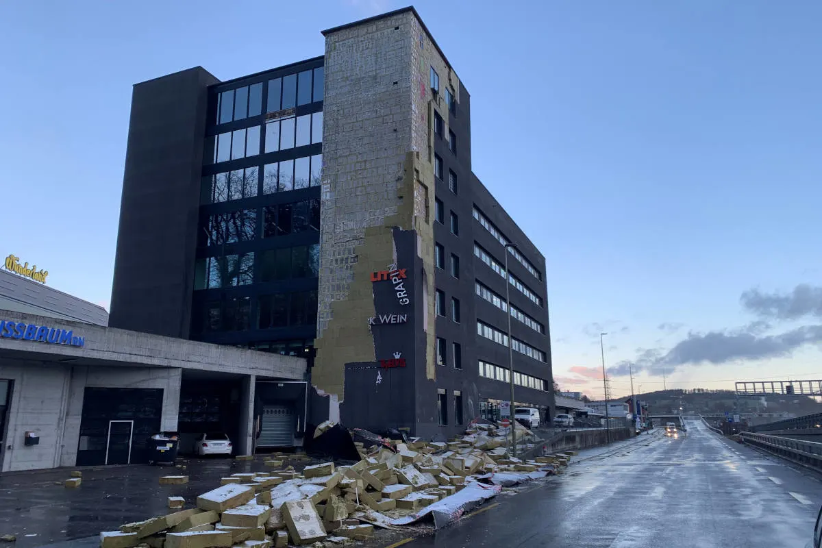 Winterthur ZH – Mehrere Einsätze wegen Sturm