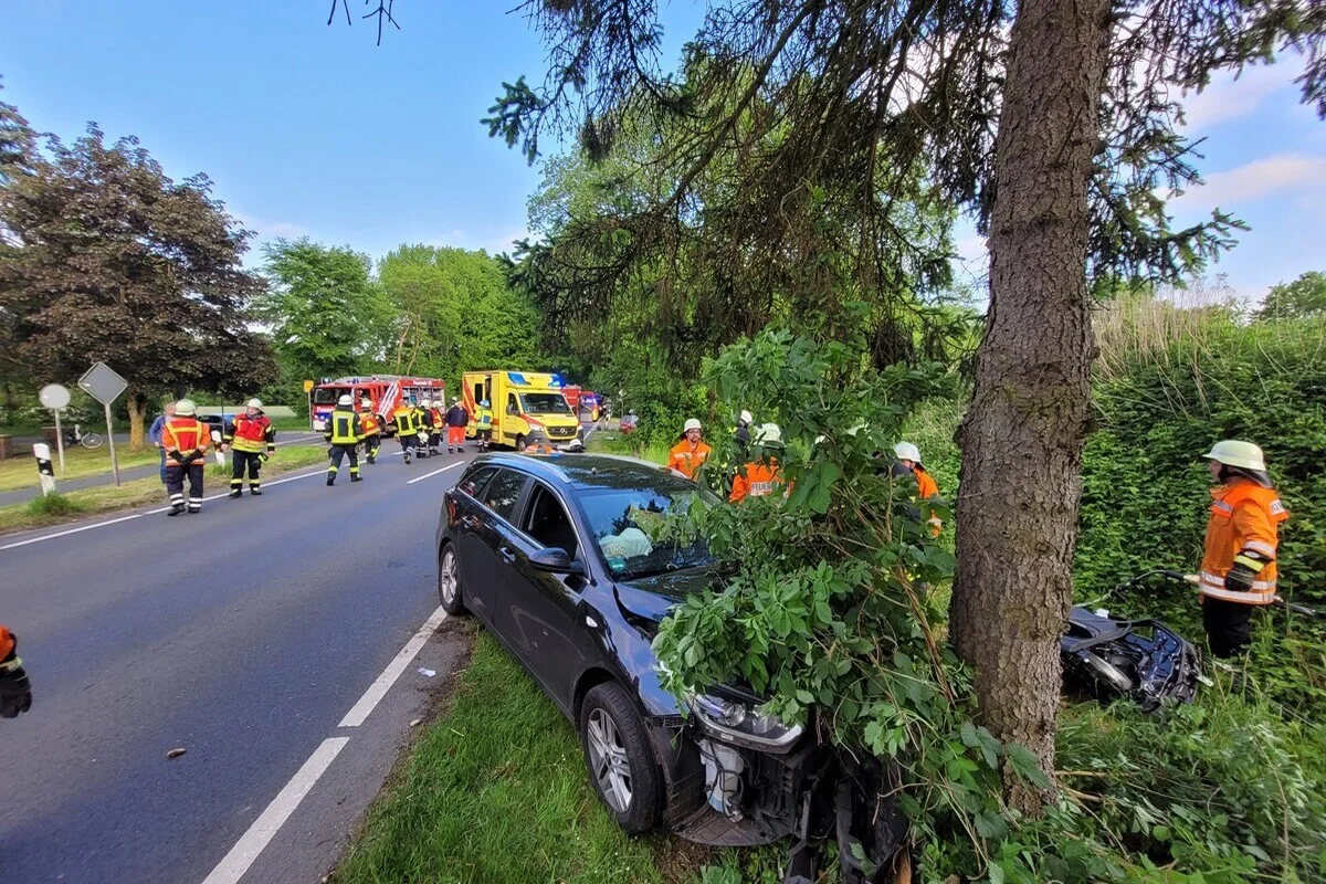 Wittorf - Fünf Verletzte nach Kollision