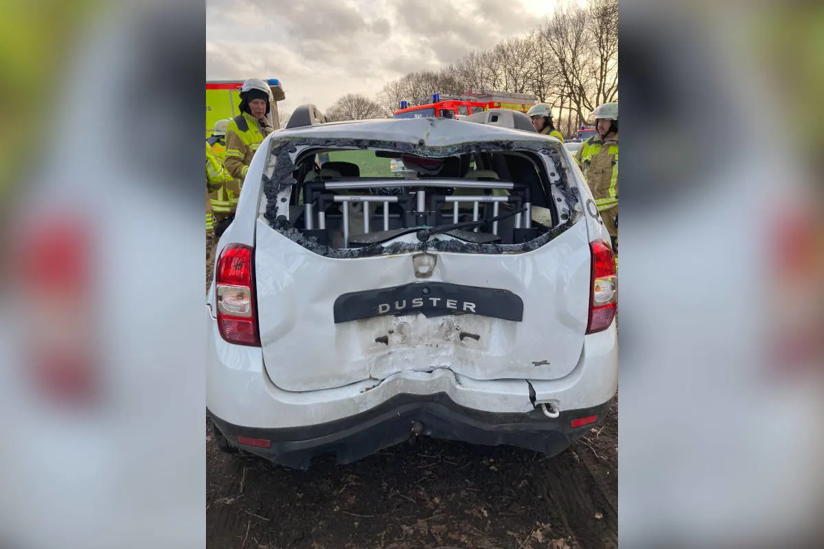 Stade – 59-jähriger Autofahrer bei Unfall verletzt
