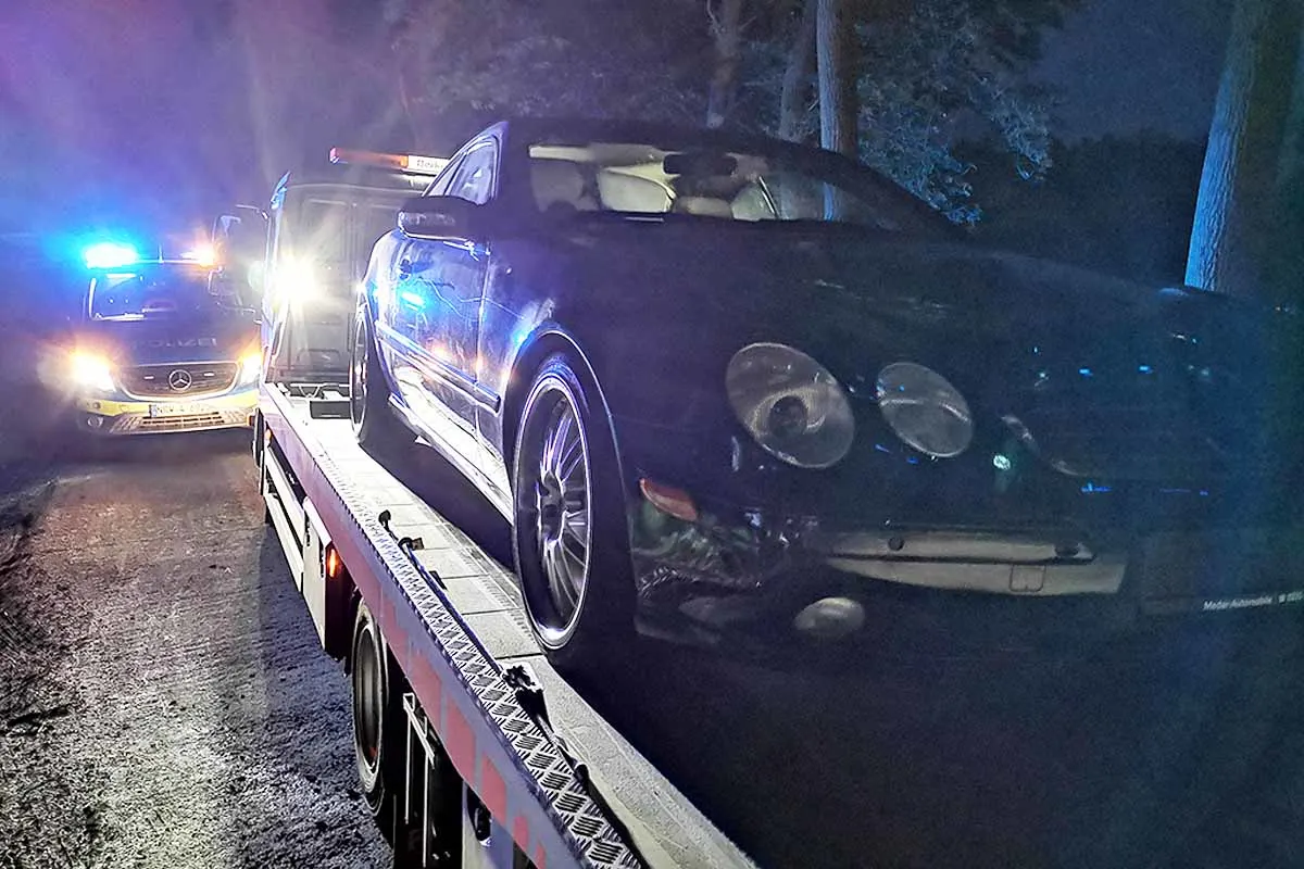 Emsdetten - 15-Jähriger mit lautem Mercedes CL 500 unterwegs 