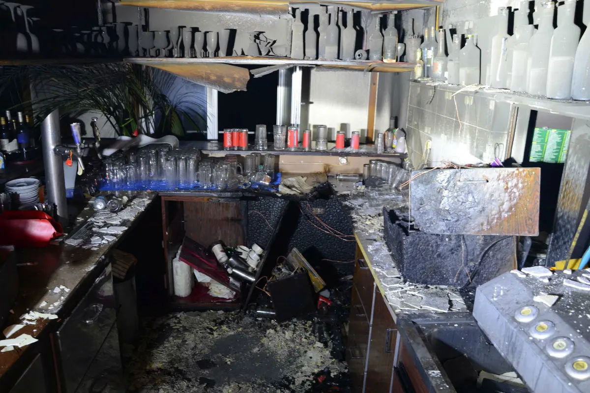 Birsfelden BL - Grosser Sachschaden nach Brand in Restaurant