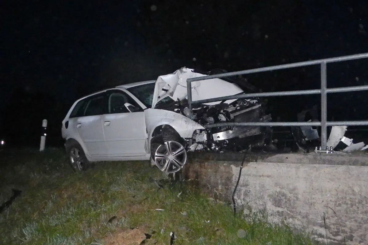 Leimbach TG - Alkoholisierter Autofahrer baut Unfall