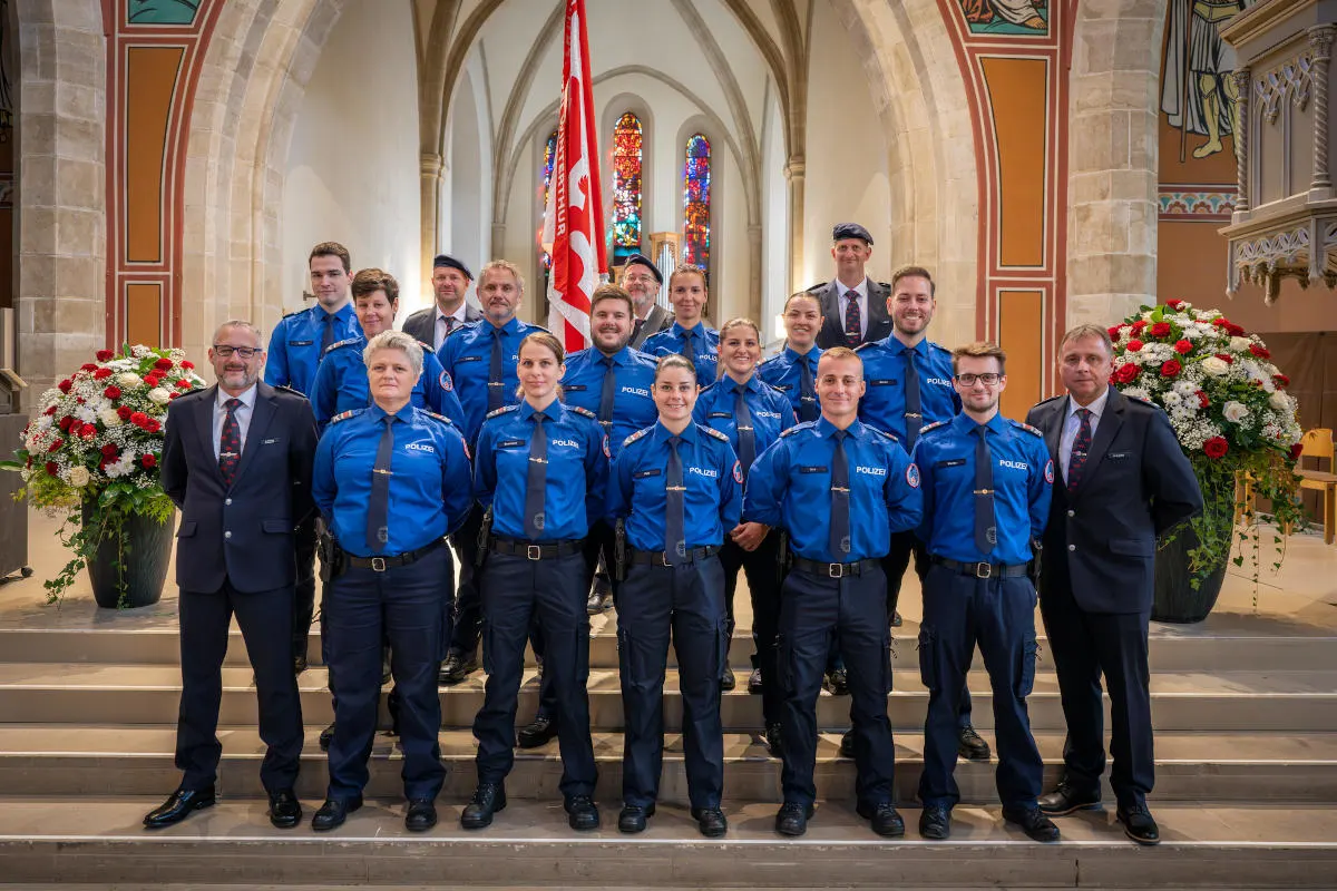 Winterthur ZH - Vereidigung bei der Stadtpolizei
