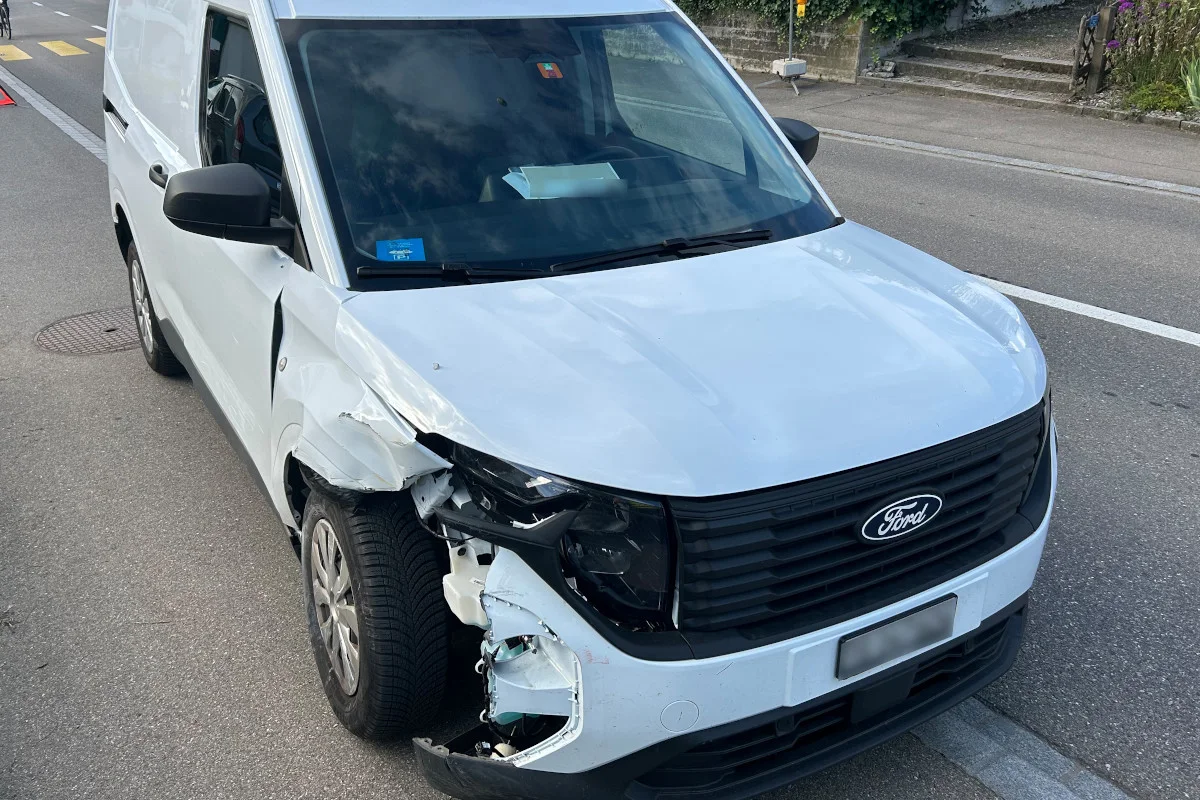 Illighausen TG – Stromverteilerkasten nach Autounfall in Brand geraten