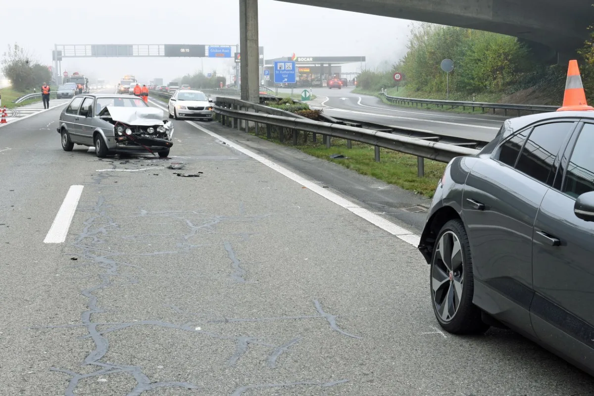 Drei Unfälle in Inwil LU - Auf der Autobahn A14 verletzten sich dabei zwei Personen