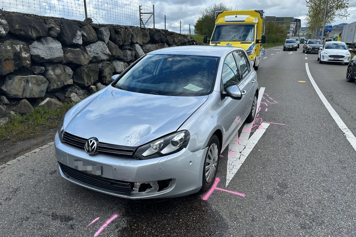 St. Gallen – Motorradfahrer bei Unfall verletzt