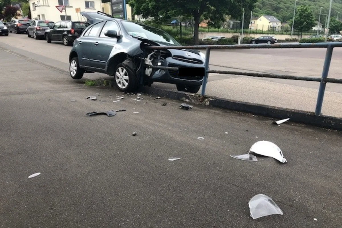 Unfall in Trier-Ehrang mit verletzter Person