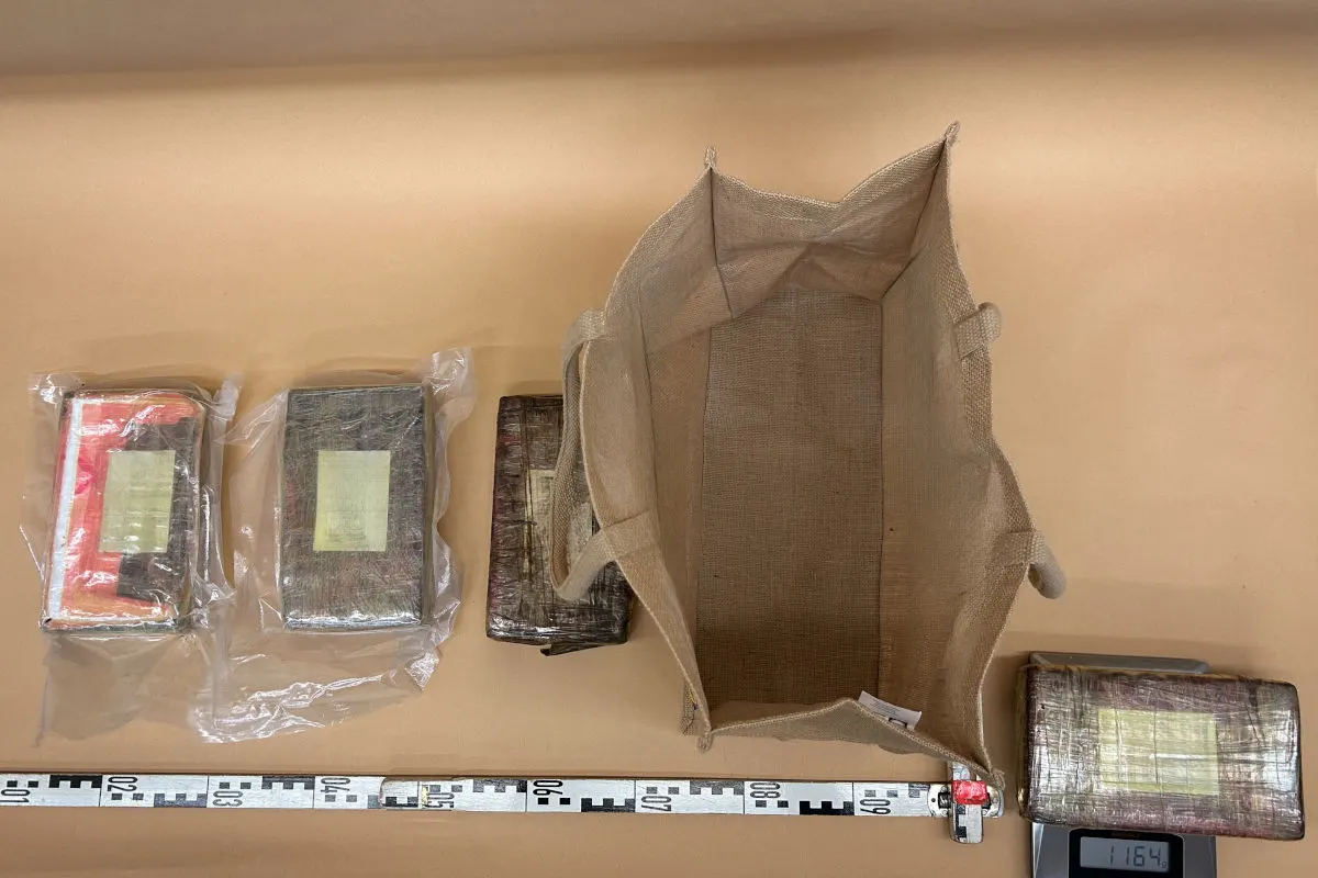 Kreuzlingen TG – Vier Kilogramm Kokain bei Kontrolle entdeckt