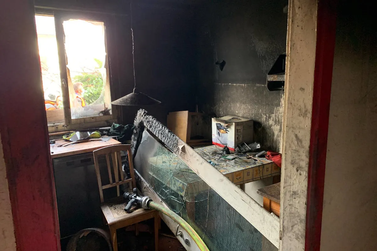 Brand in St.Gallen – Feuerausbruch in Küche