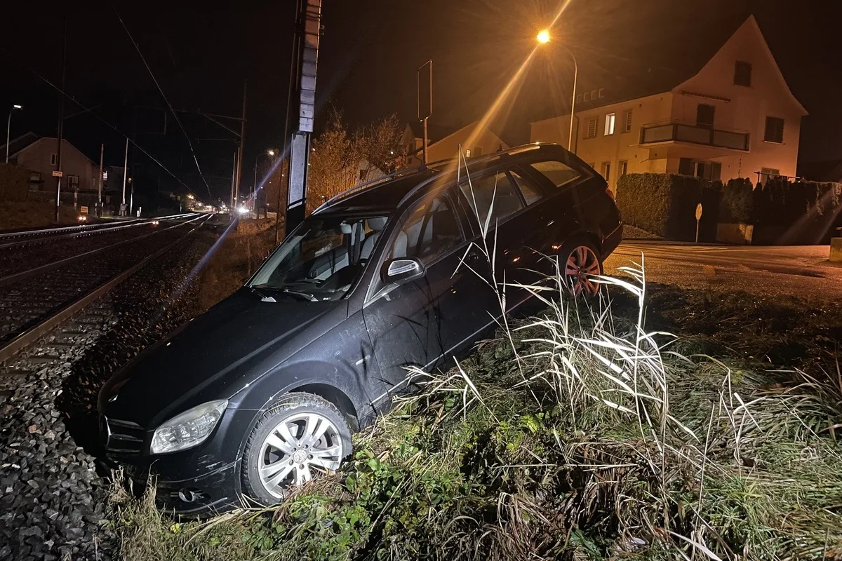 Amriswil TG - 63-Jähriger verursacht betrunken einen Unfall