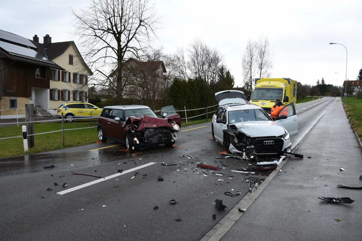 Muolen SG – Kollision beim Abbiegen