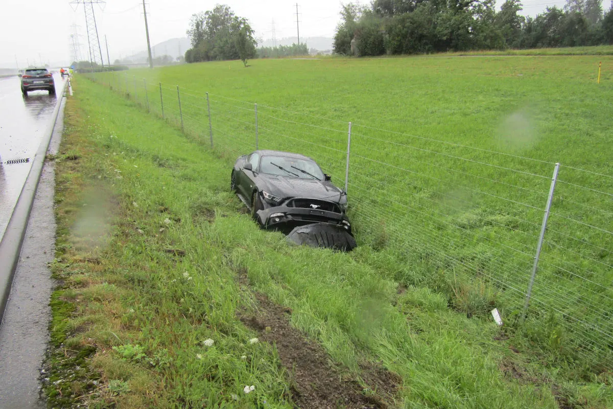 A3 Bilten GL – Verkehrsunfall auf der Autobahn
