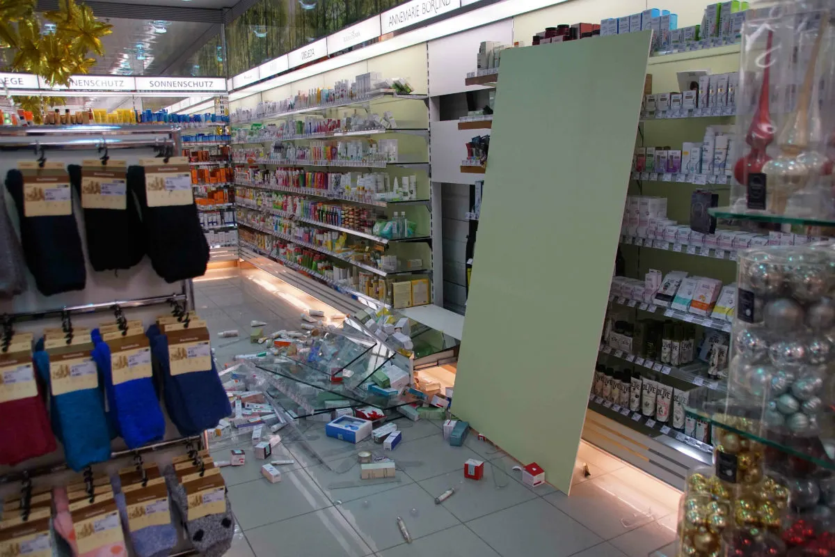Gossau SG - Einbruch in Einkaufszentrum