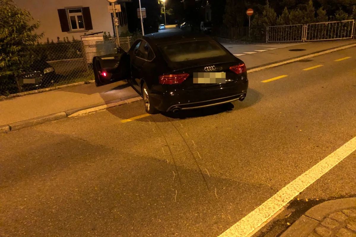 Unfall in Kreuzlingen TG - Unter Alkoholeinfluss Kontrolle über Audi verloren