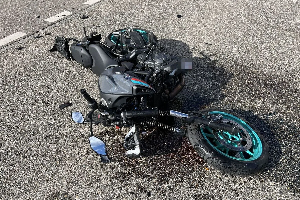 Unfall in Neuendorf SO - Motorradlenker übersehen
