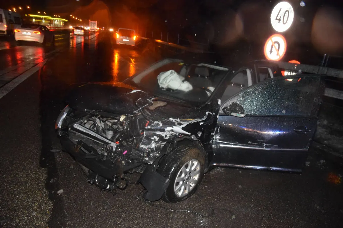 A1 bei Flumenthal – Über die Autobahn geschleudert