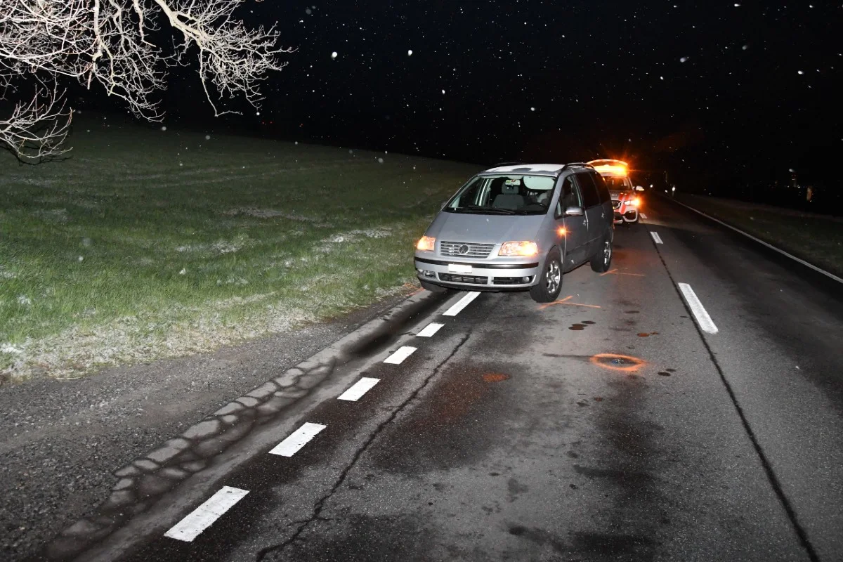 Chur GR - 55-jähriger Fussgänger von Auto erfasst