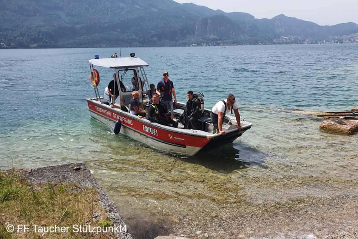 Tragödie in St. Gilgen - Klippenspringer in ca. 60 Metern Tiefe im Wolfgangsee tot gefunden