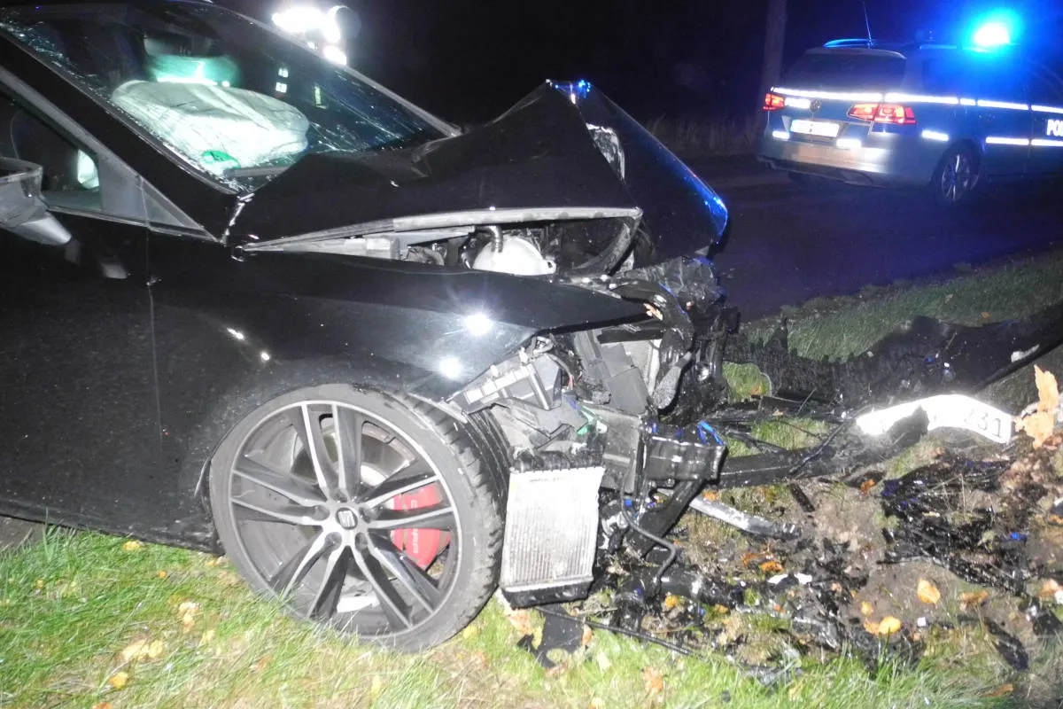 Unfall in Schwinge – Autofahrer bei Kollision schwer verletzt 
